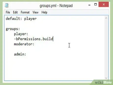 Image titled Set up Bpermissions for a Minecraft Bukkit Server Step 8Bullet3