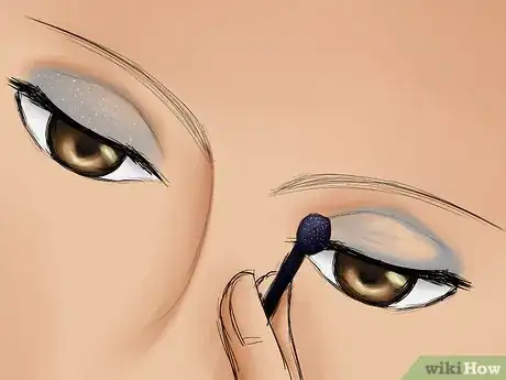 Image titled Apply Halloween Eye Makeup Step 12