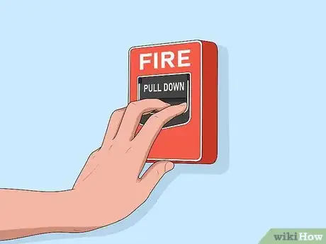 Image titled Escape from a Fire in a High Rise Step 2