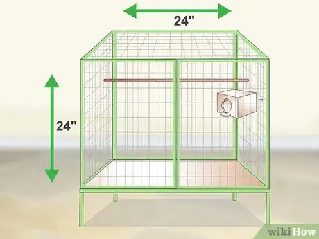 Image titled Clean and Maintain Lory and Lorikeet Habitats Step 13