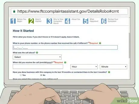 Image titled Report a Telemarketer Step 3