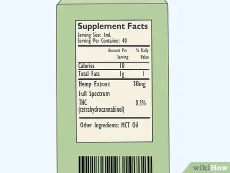 Image titled Read CBD Oil Labels Step 7