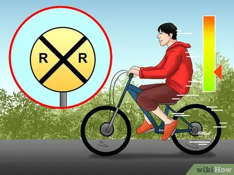 Image titled Cross a Railroad Crossing Step 6