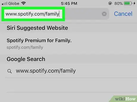 Image titled Upgrade to Family on Spotify on iPhone or iPad Step 2