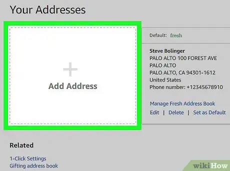 Image titled Change Your Shipping Address on Amazon on PC or Mac Step 5