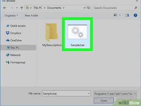 Image titled Run a Batch File from the Command Line on Windows Step 4