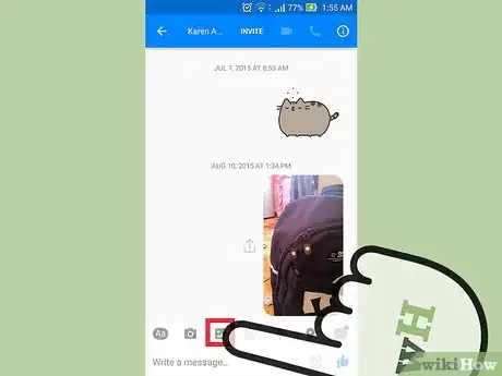 Image titled Send Photos and Videos with Facebook Messenger Step 6