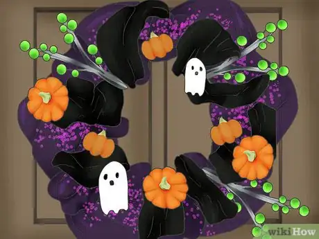 Image titled Make a Halloween Wreath Step 12