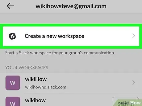 Image titled Create a Slack Team on iPhone or iPad Step 5