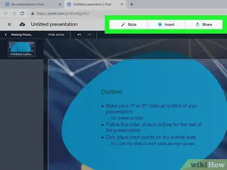 Image titled Create a New Prezi Presentation Step 10