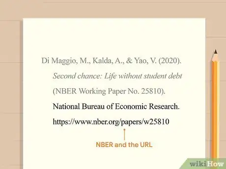Image titled Cite Nber Working Papers Step 9