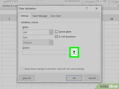 Image titled Create a Drop Down List in Excel Step 10