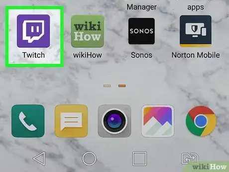 Image titled Customize Your Twitch Stream on Android Step 1