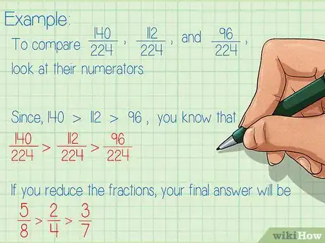 Image titled Compare and Order Fractions Step 9