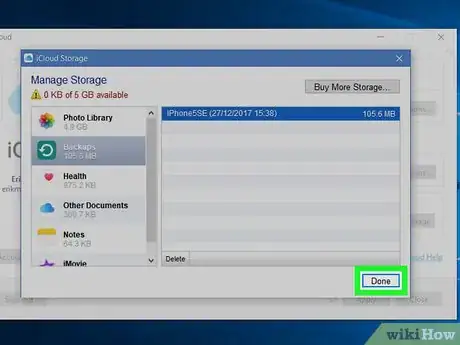 Image titled Clear Space on iCloud Step 6