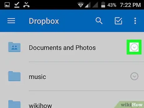 Image titled Remove a Shared Folder on Dropbox on Android Step 8