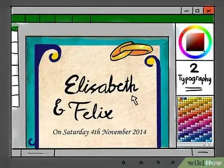 Image titled Make Wedding Invitations Step 7