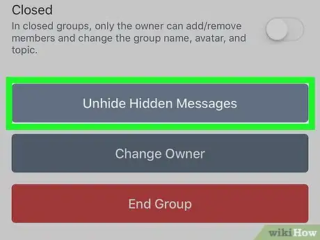 Image titled Hide Groupme Messages on iPhone or iPad Step 19