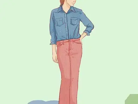 Image titled Wear Pink Corduroy Pants Step 8
