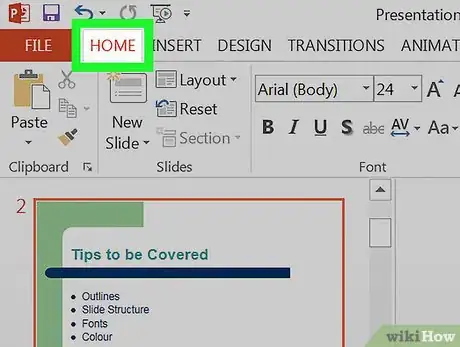 Image titled Add a Bullet Point in PowerPoint Step 4