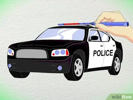 Image titled Draw a Police Car Step 13