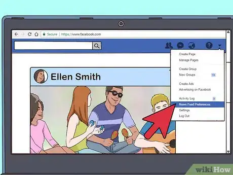 Image titled Ignore People on Facebook Step 7