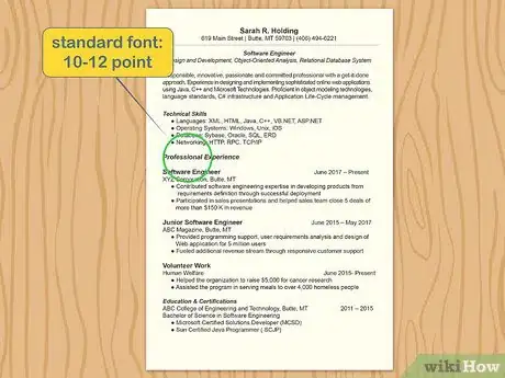 Image titled Write an Entry Level Resume Step 2