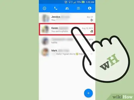 Image titled Send Photos and Videos with Facebook Messenger Step 1
