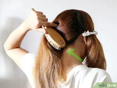 Image titled Brush Hair with Boar and Nylon Step 7