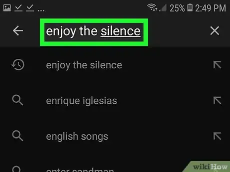 Image titled Play YouTube Music Offline on Android Step 2