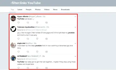 Image titled Exclude Tweets with Links from Twitter Search.png