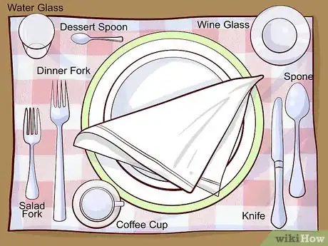 Image titled Set a Dinner Table Step 5