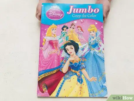 Image titled Color in a Coloring Book Step 1