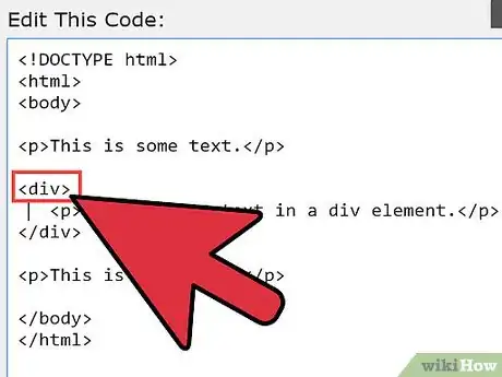 Image titled Align Something in HTML Step 1