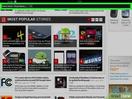 Image titled Close Tabs on Kindle Fire Step 3