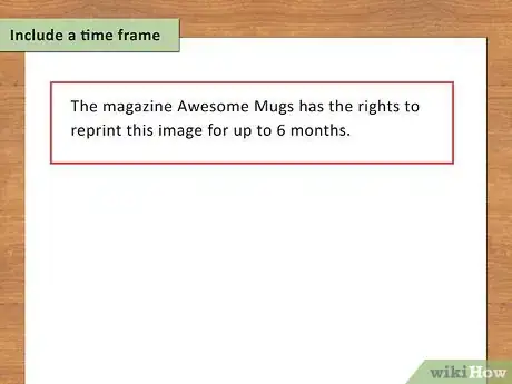 Image titled Write a Copyright Release Step 8