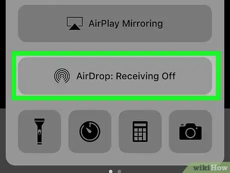 Image titled Use AirDrop on iPhone or iPad Step 3