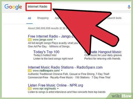 Image titled Listen to Music Online Step 4