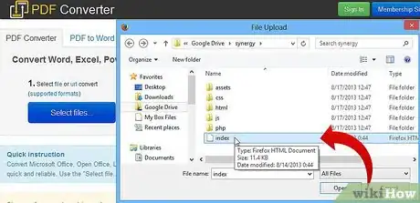 Image titled Convert HTML to a PDF Format Step 2