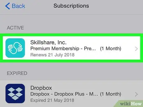 Image titled Cancel Skillshare on iPhone or iPad Step 8