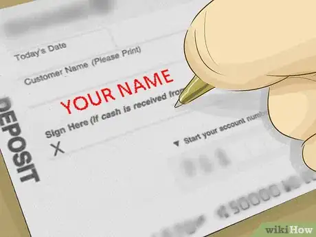 Image titled Fill Out a Deposit Slip Step 8