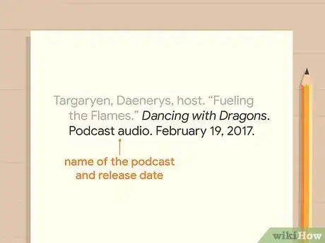 Image titled Cite a Podcast Step 15