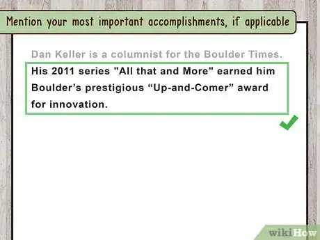 Image titled Write a Personal Bio Step 7