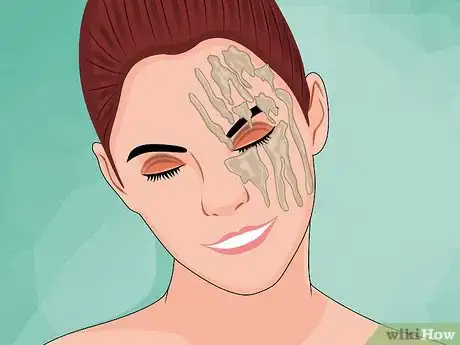 Image titled Do Melted Face Costume Makeup Step 10