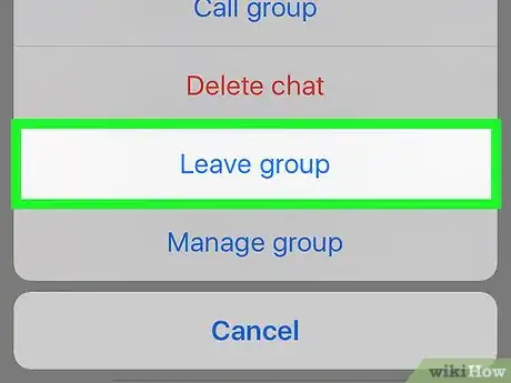 Image titled Leave a Group Chat on Skype on iPhone or iPad Step 3