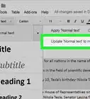 Double Space in Google Docs