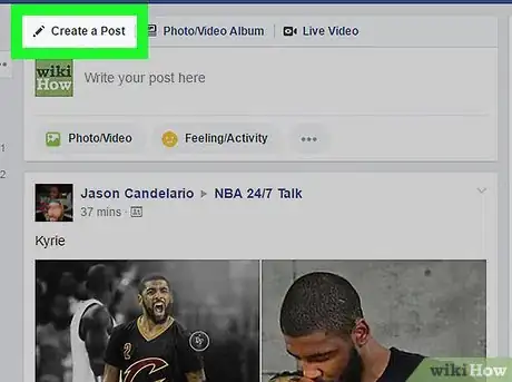 Image titled Tag a Facebook Business Page on a PC or Mac Step 6