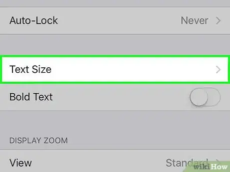 Image titled Change the Font on iPhone Step 3