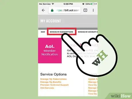 Image titled Cancel an AOL Account Step 19