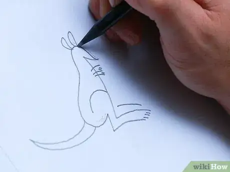 Image titled Draw a Kangaroo Step 7